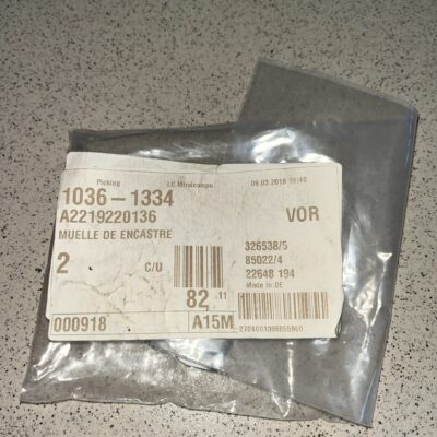 Molas assentos traseiros Mercedes A2219220136