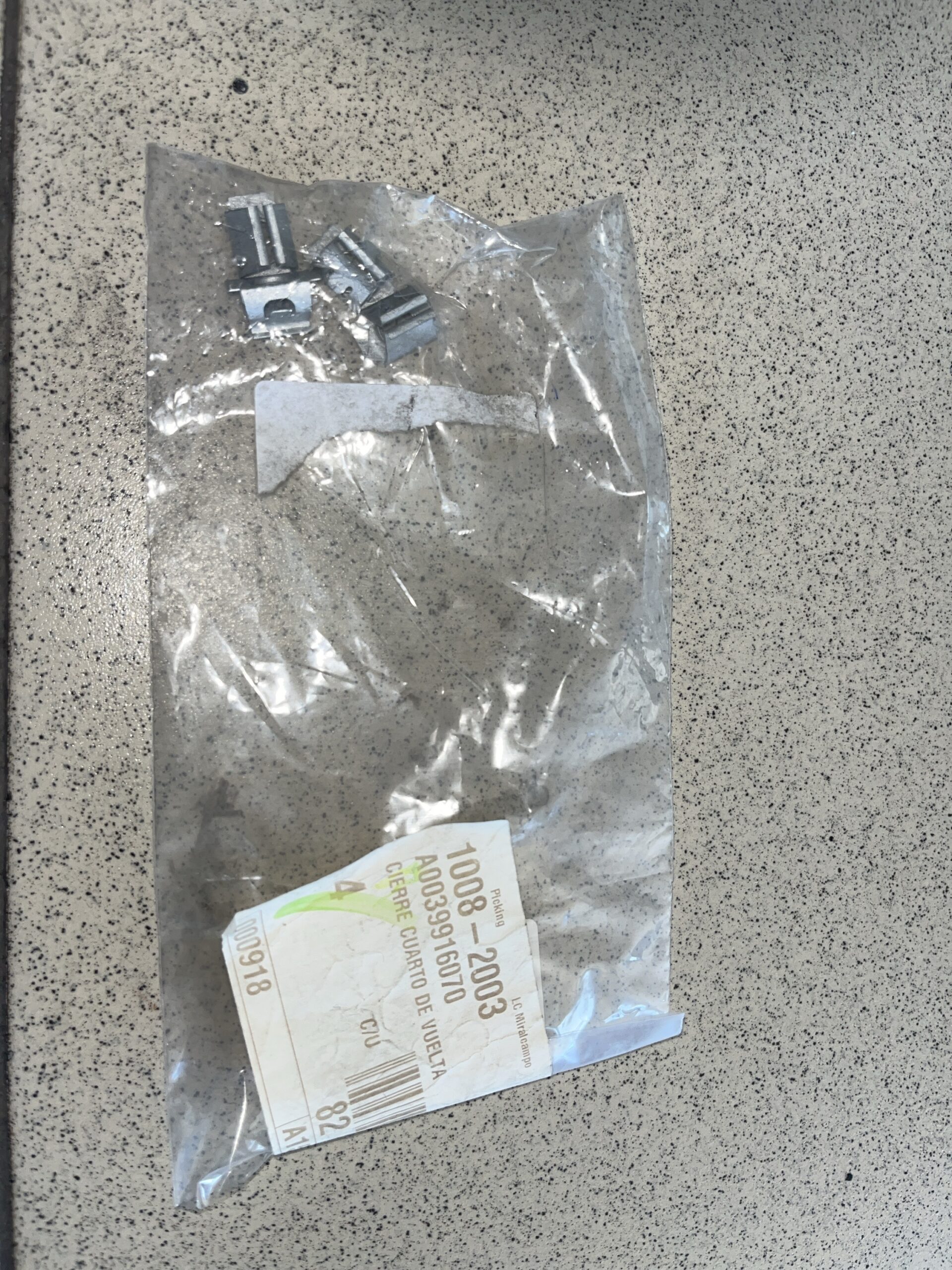 Mola do anel de suspensão Mercedes A0039916070