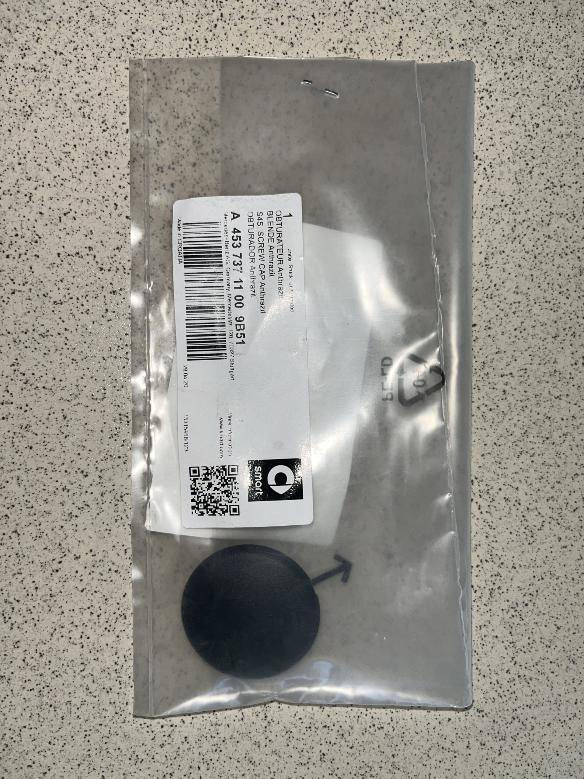 Tampa da forra da porta Mercedes A4537371100 9B51