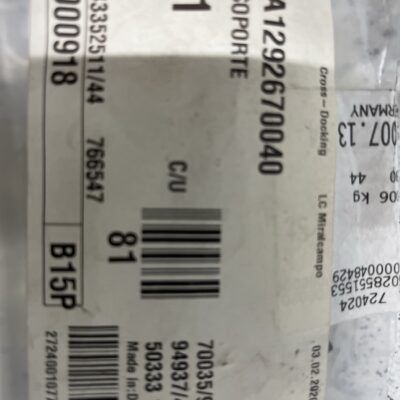 Suporte Mercedes A1292670040