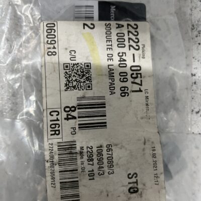 Casquilho de lâmpadas Mercedes A0005400966