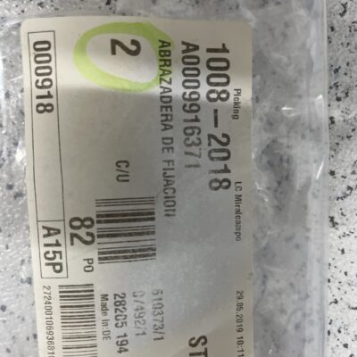 Clipe de fixação Mercedes A0009916371