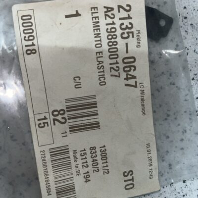 Elemento de mola Mercedes A2198800127