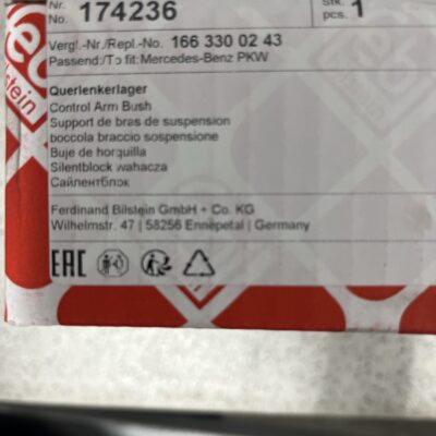 Suporte mancal Mercedes A1663300243