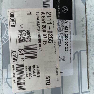 Termostato Mercedes A6512000715