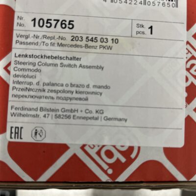 Interruptor Mercedes A2035450310