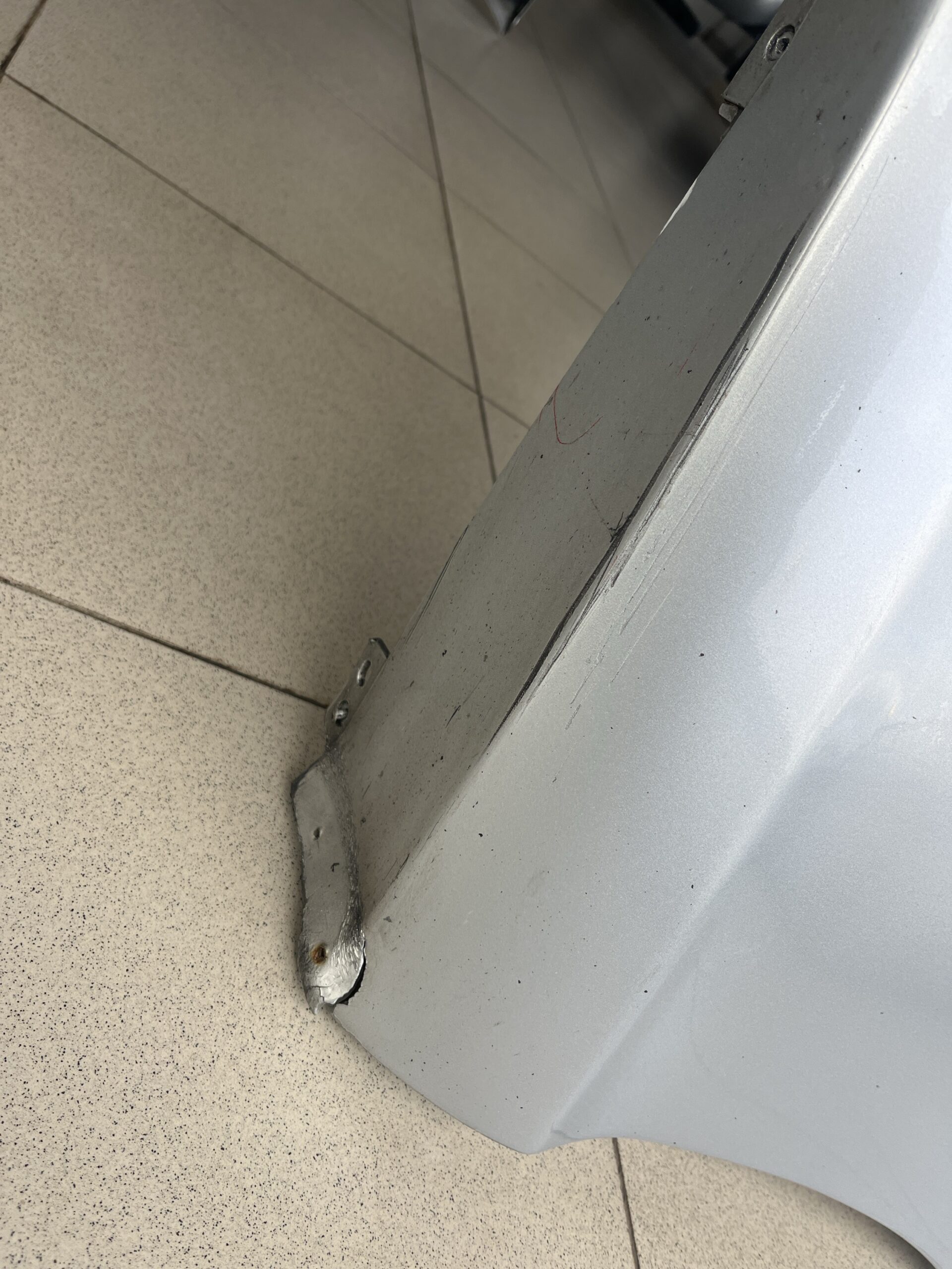 Pára-choque traseiro C classe AMG Mercedes A2058856538 - Image 2