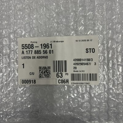 Friso de pára-choque Mercedes A1778855601